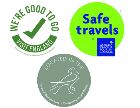 VisitBritain 'We're Good to Go' and World Travel & Tourism Council’s Safe Travel.